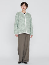 manipuri | <キルティングミリタリージャケット>リバーシブル タパ