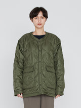 manipuri | <ミリタリージャケットUNISEX>リバーシブル クロスステッチバンダナ