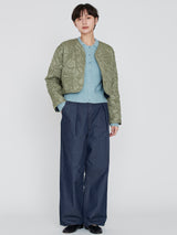 manipuri | <キルティングショートジャケット>リバーシブル マウンテン