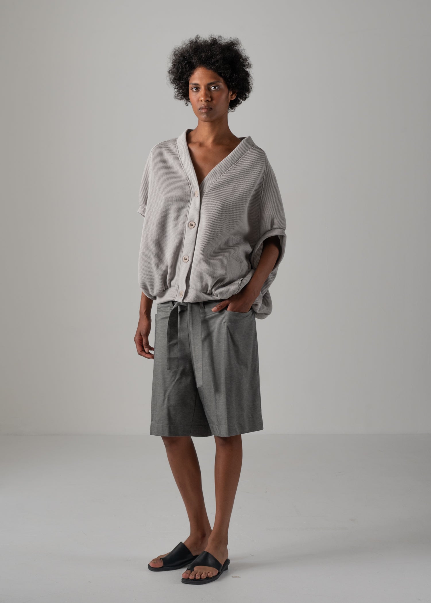 COGTHEBIGSMOKE | NEELA PUFF SLEEVE CARDIGAN 14201-239-1422-1