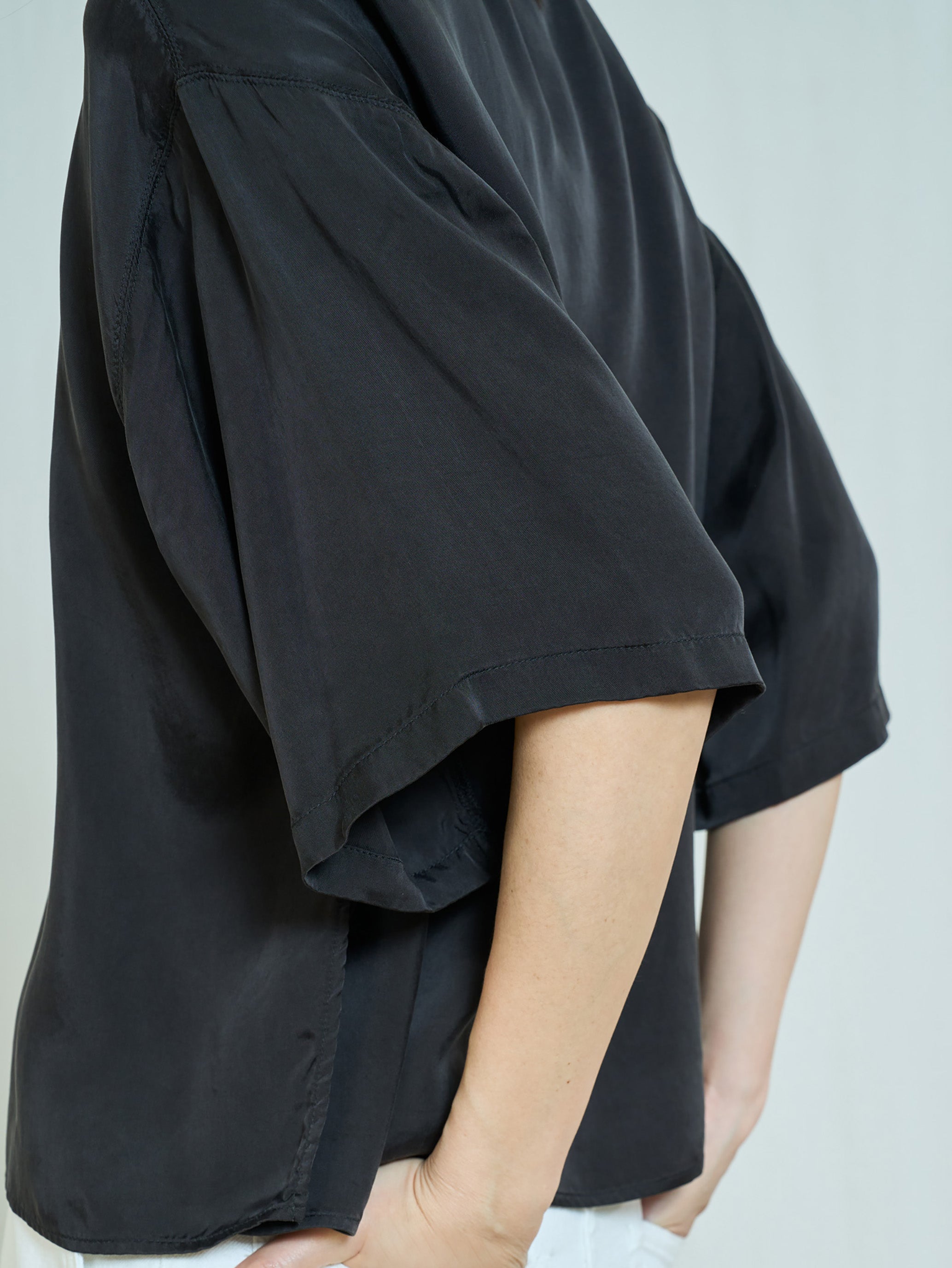 TICCA |キュプラフィブリルTシャツブラウス TBFA-153