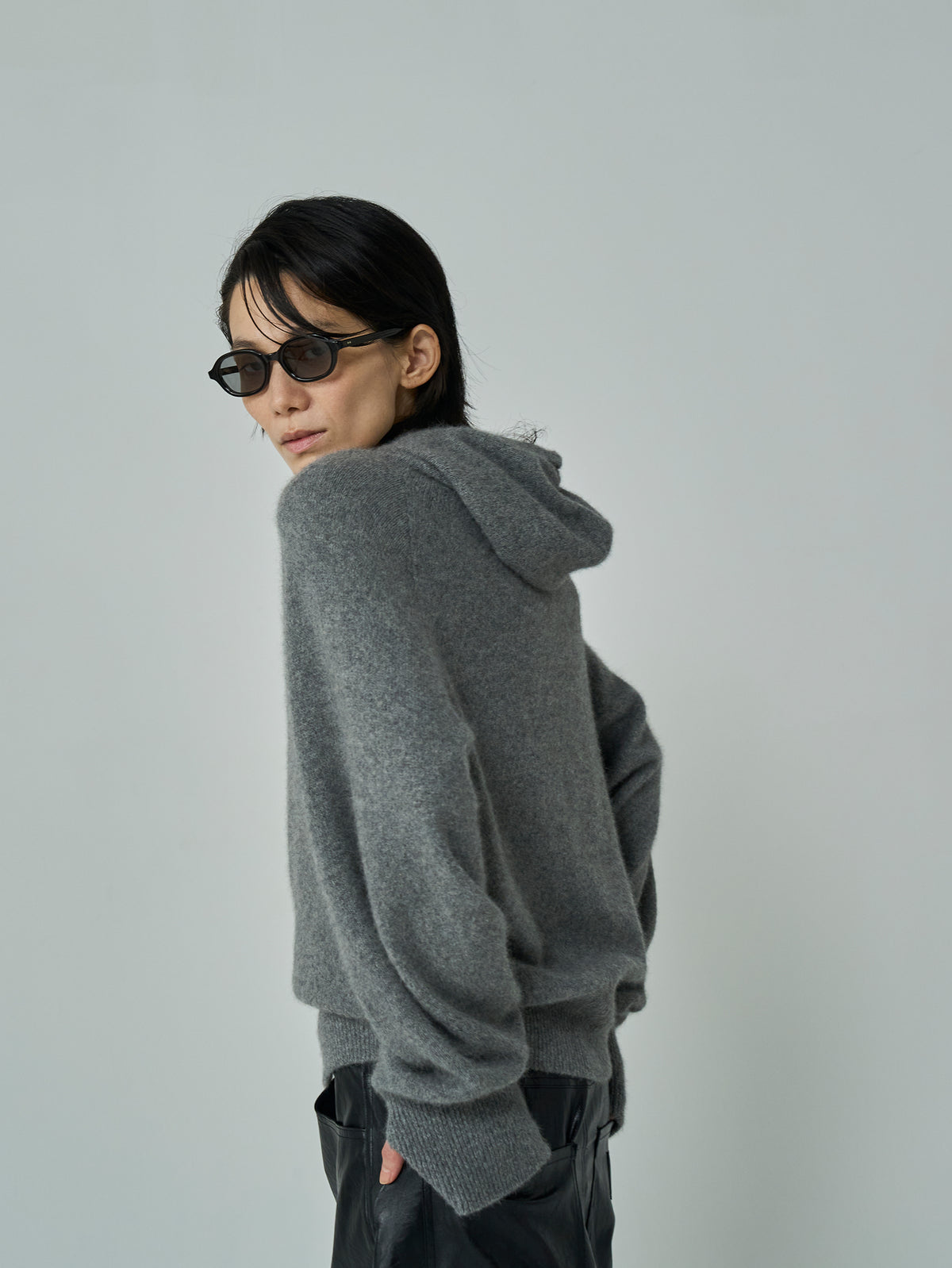 enrica | チャイニーズラクーン混プルオーバー KNIT294