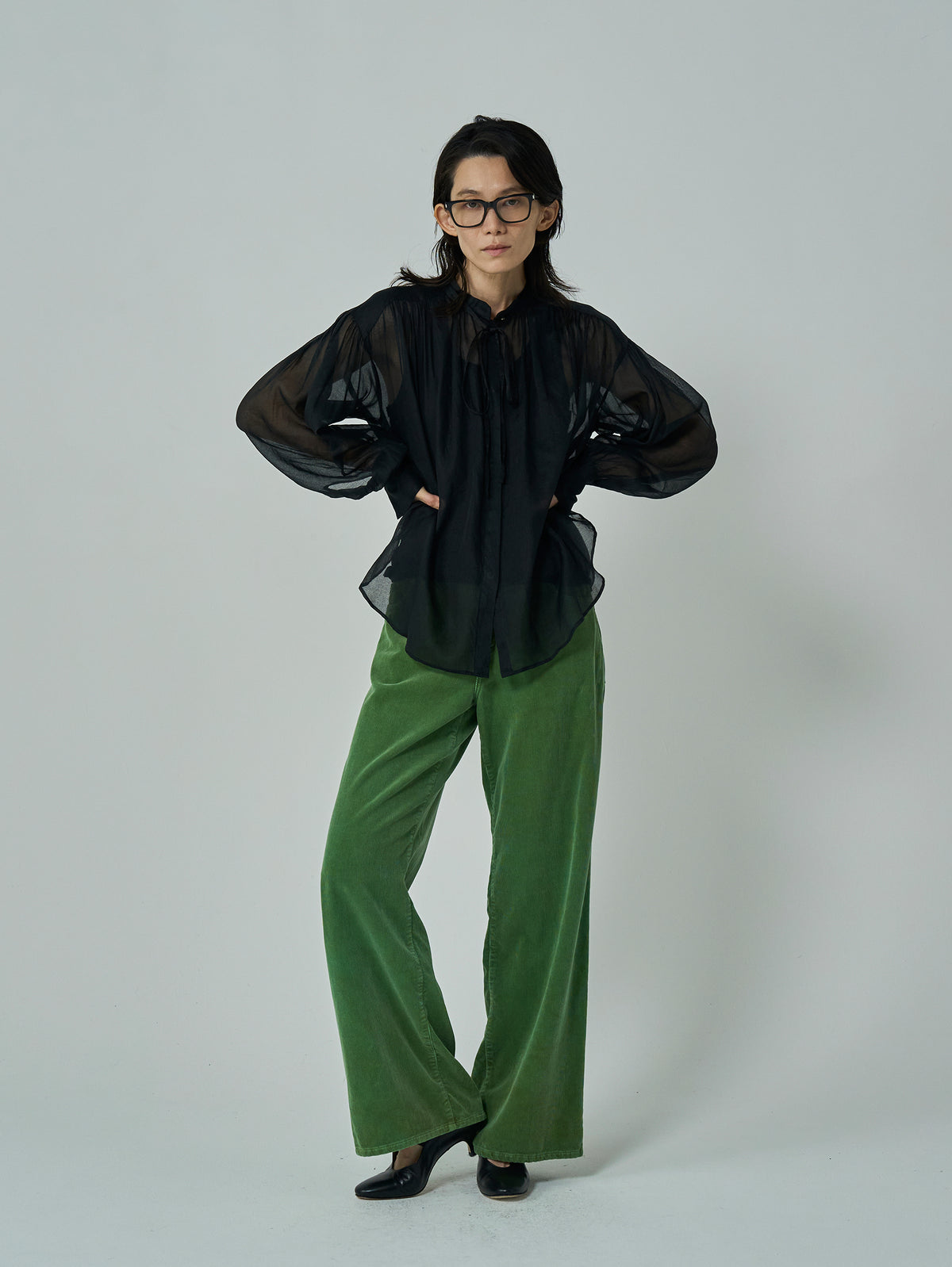 enrica | コットンオーガンジーブラウス BLOUSE163