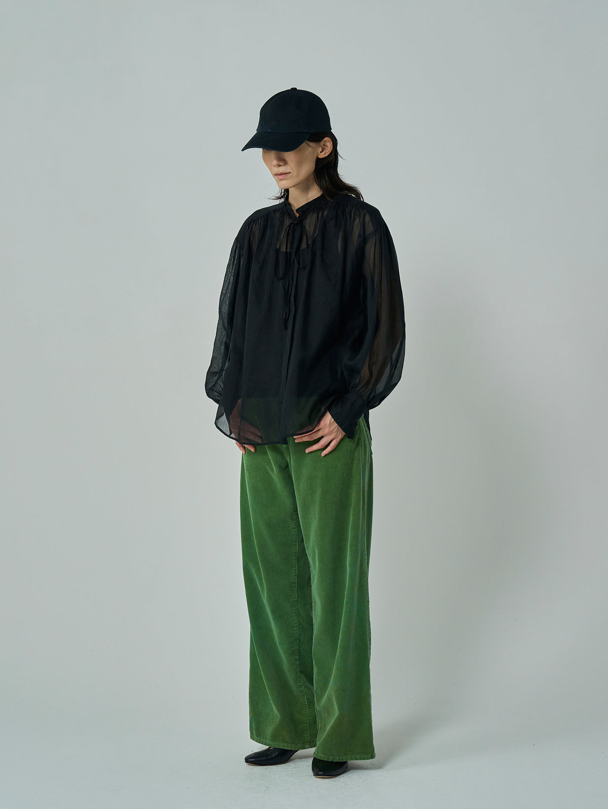 enrica | コットンオーガンジーブラウス BLOUSE163