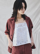 TICCA | TBFS-137 レースキャミソールHSP / white , black(別注商品)