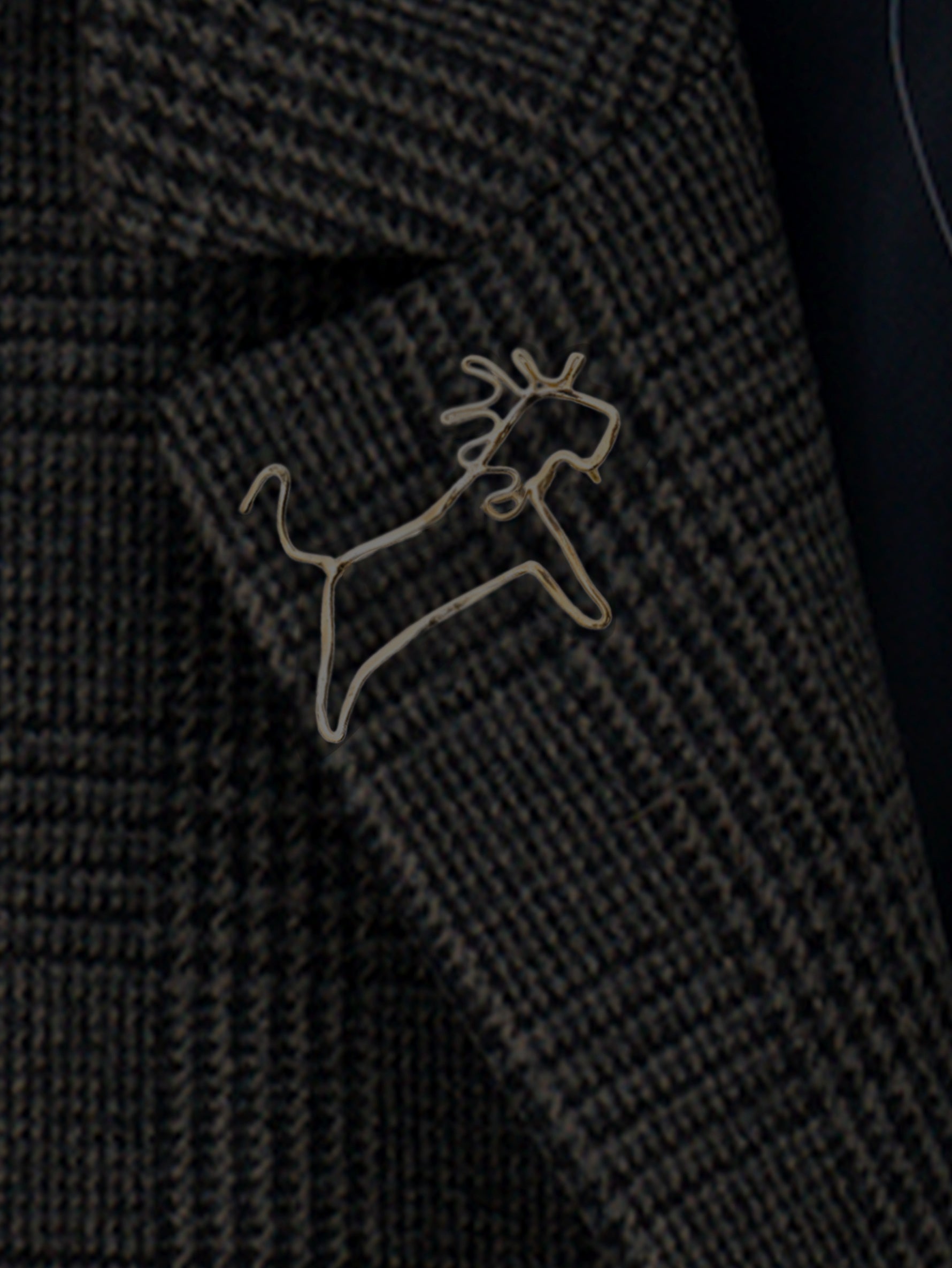 Miriam Nori | spilla/broach/ spilla leone a cornice