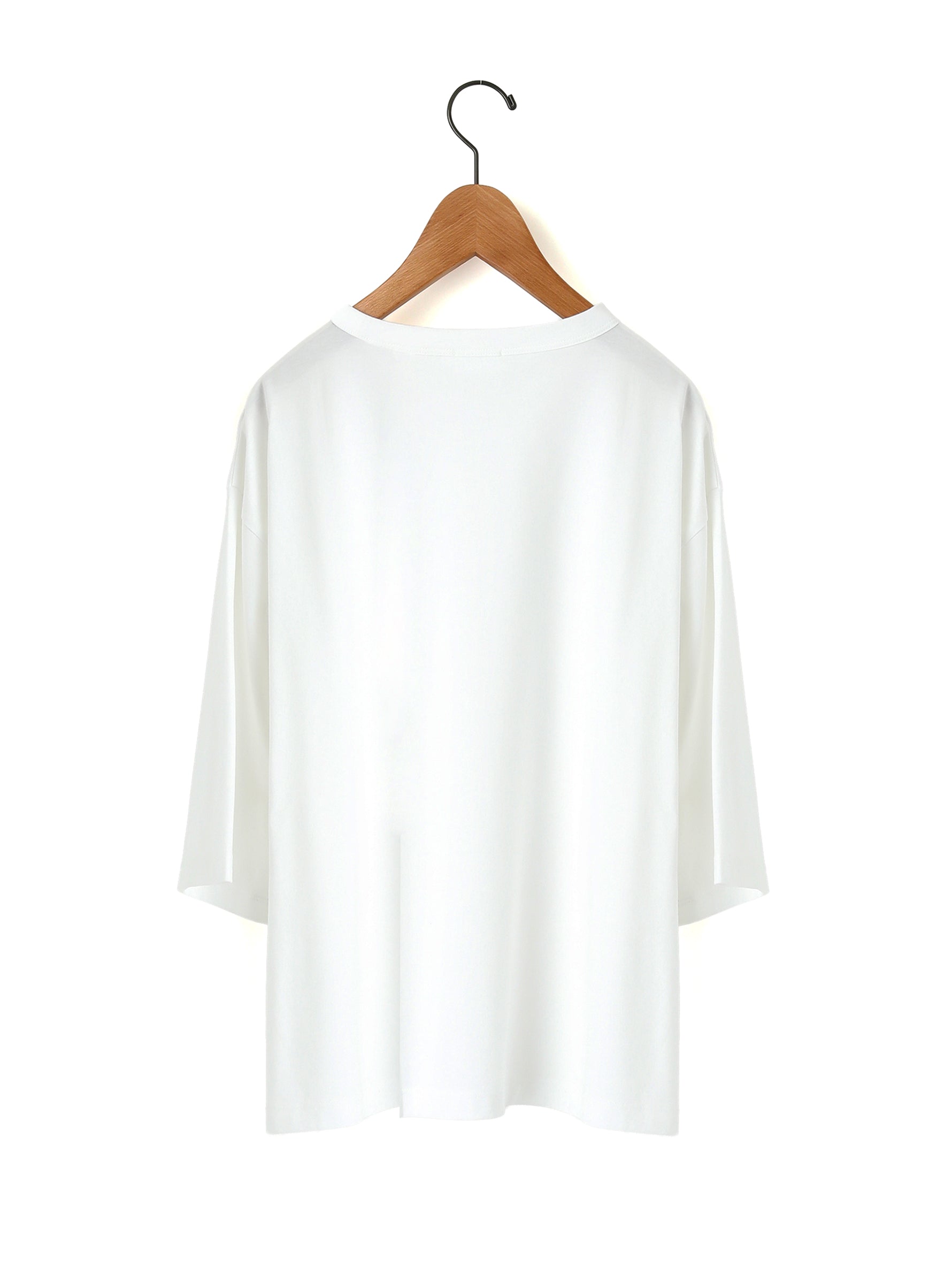 handvaerk | BOTTLE NECK 3/4 SLEEVE T-SHIRT #6207