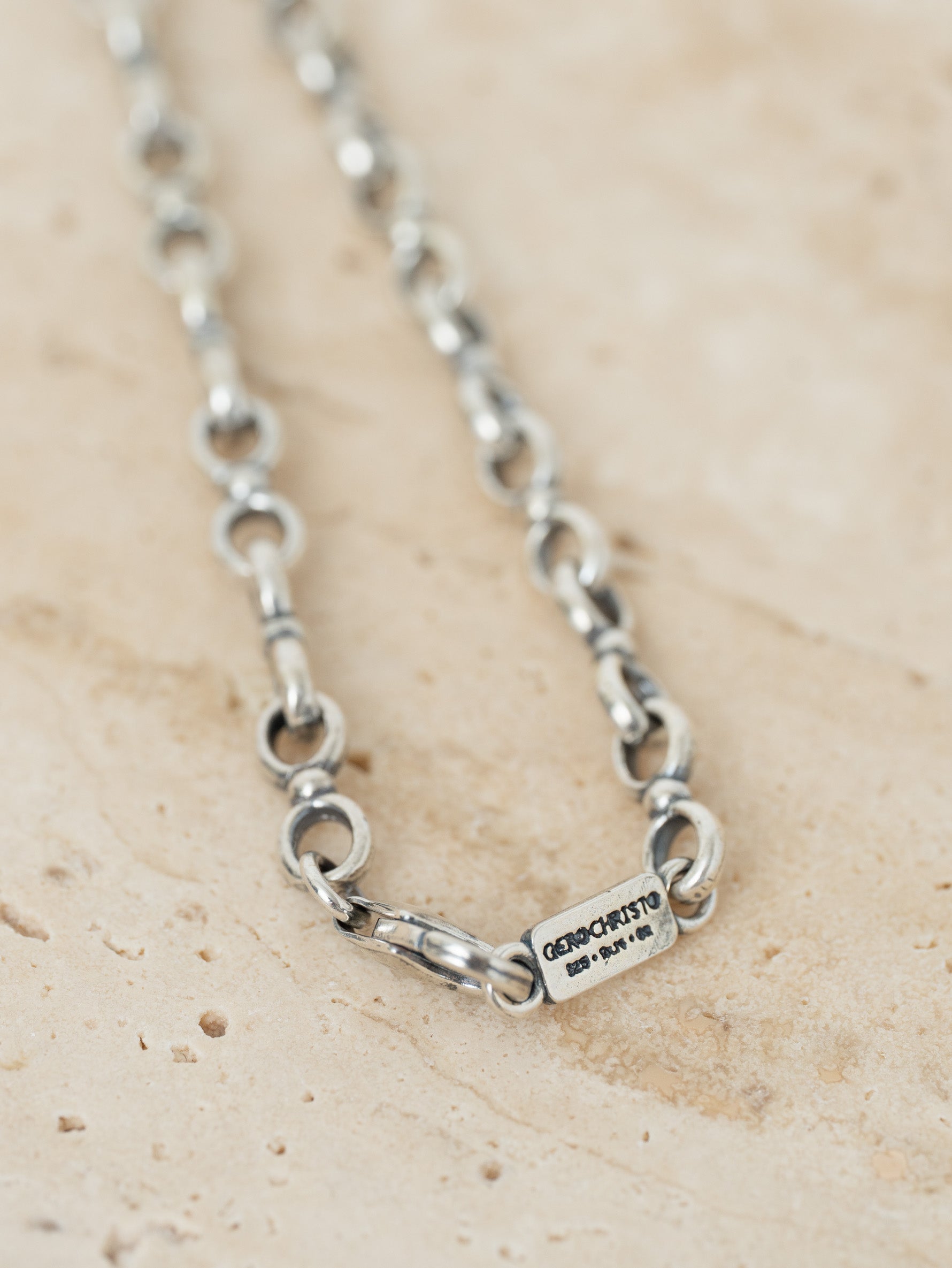 GEROCHRISTO | Charm bracelet in sterling silver 925 / 18cm 6636+10033C