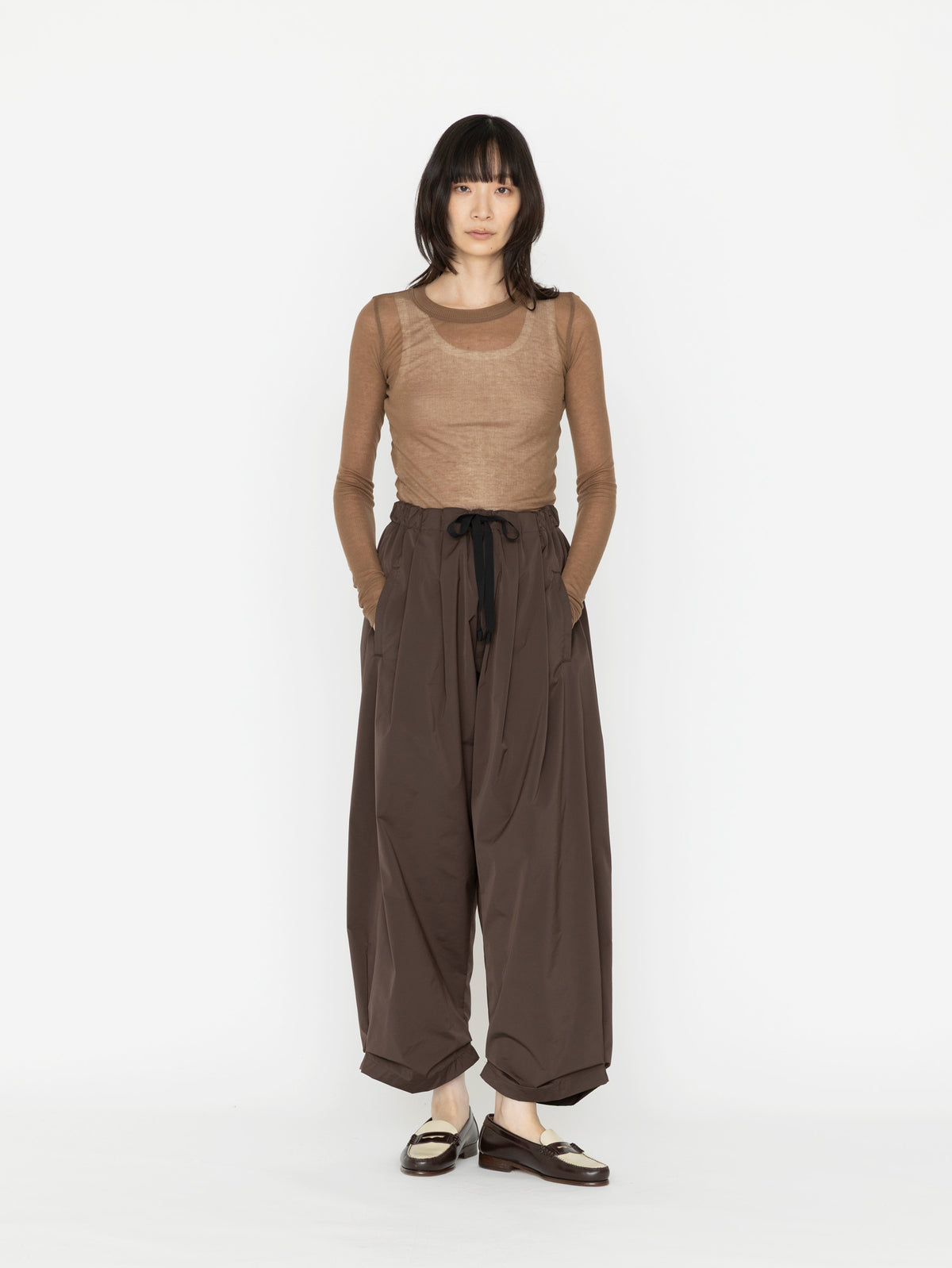 COGTHEBIGSMOKE | NIRVANA TUCKED-HEM TROUSERS 15602-250-1414-1