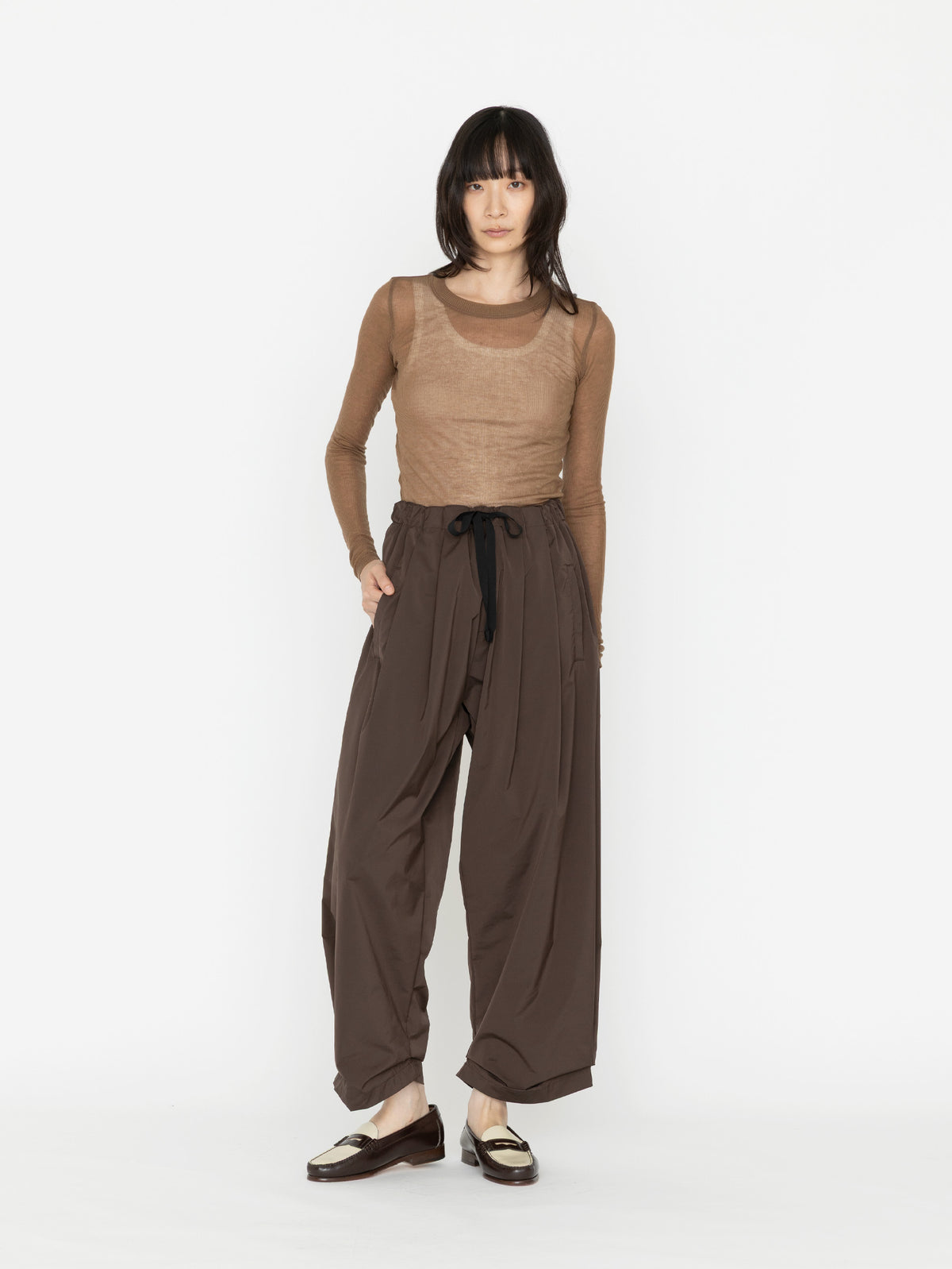 COGTHEBIGSMOKE | NIRVANA TUCKED-HEM TROUSERS 15602-250-1414-1