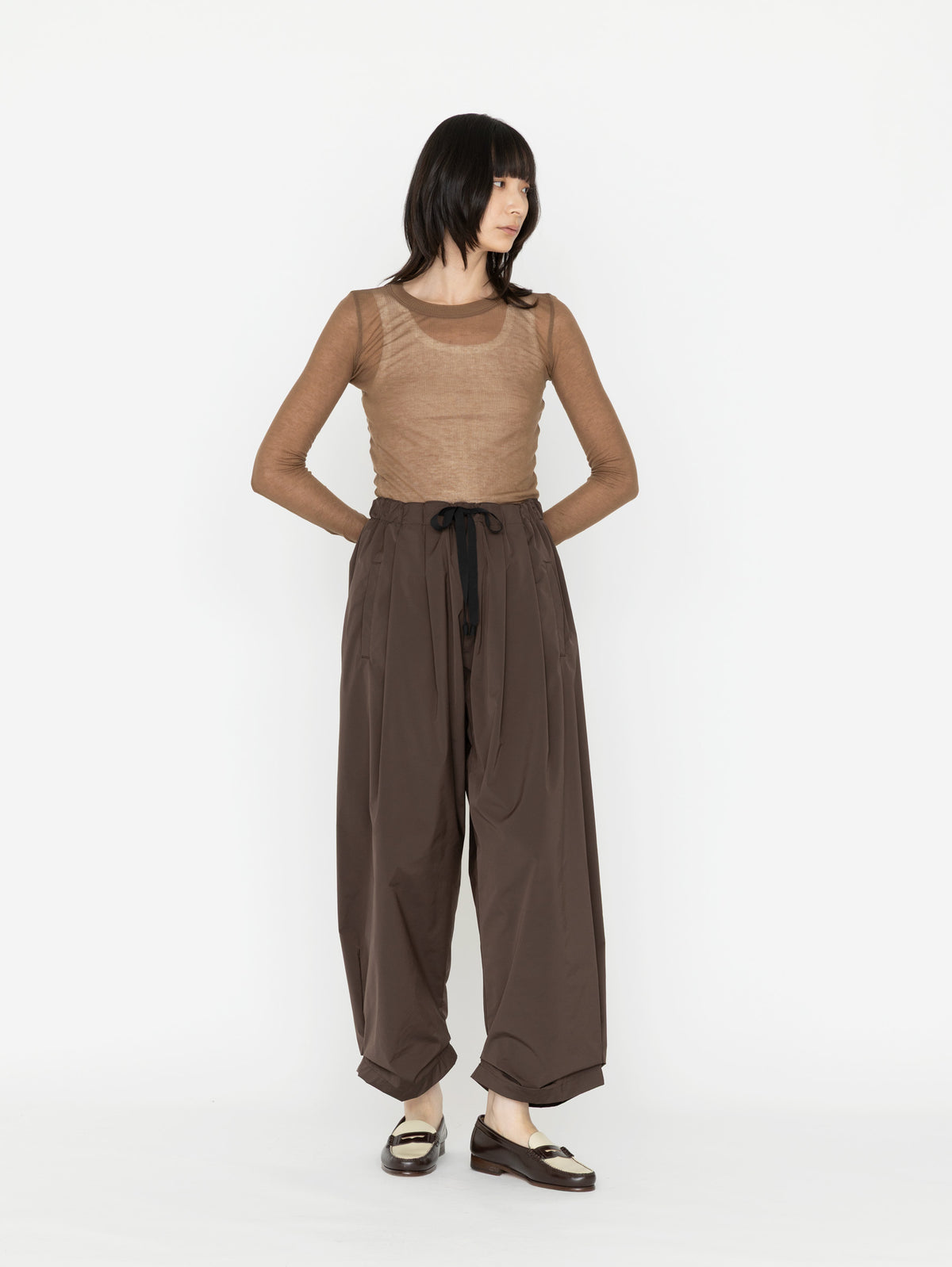 COGTHEBIGSMOKE | NIRVANA TUCKED-HEM TROUSERS 15602-250-1414-1