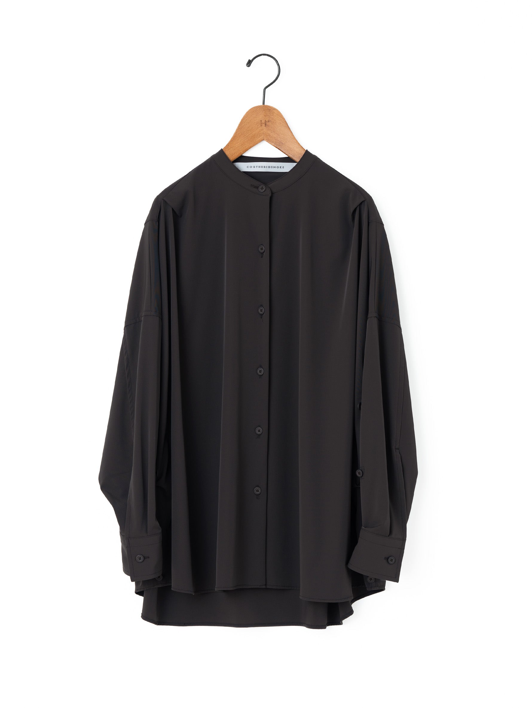 COGTHEBIGSMOKE | OLGA BAND COLLAR SHIRT 15101-238-1507-1