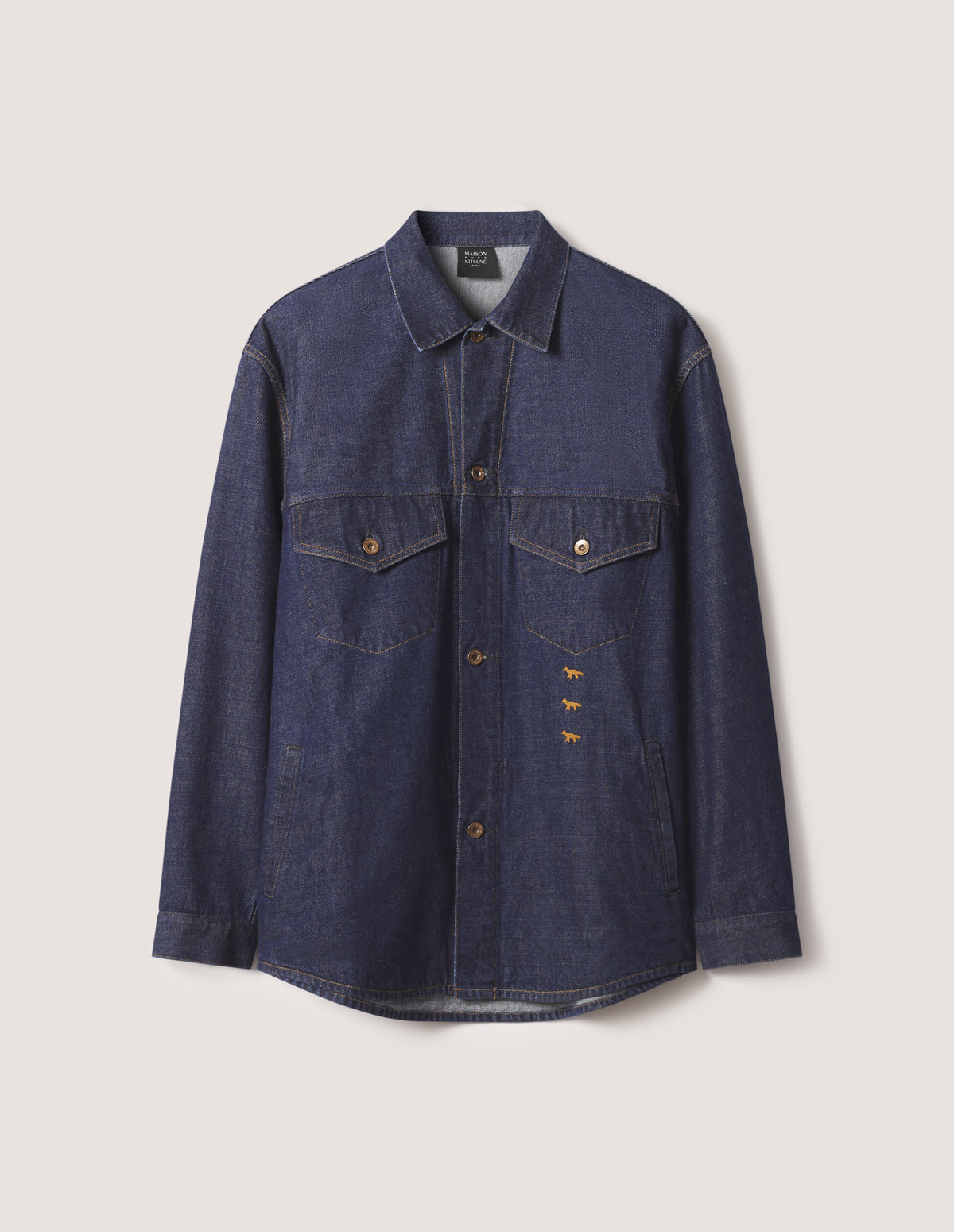 MAISON KITSUNÉ × KURO DENIM SHIRT