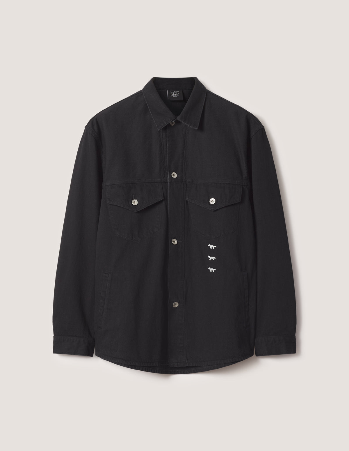 MAISON KITSUNÉ × KURO DENIM SHIRT
