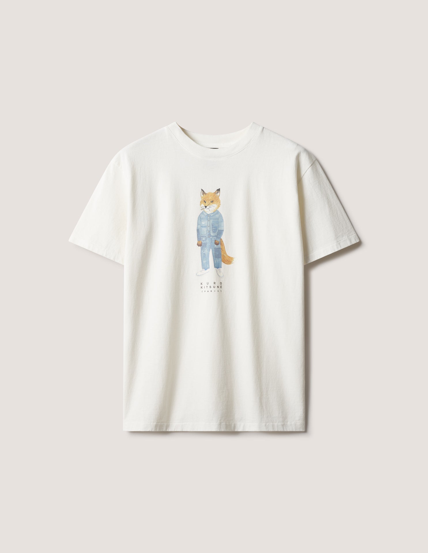 MAISON KITSUNE KURO Tシャツ MAISON KITSUNÉ × KURO THE CRAFTED FOX TEE