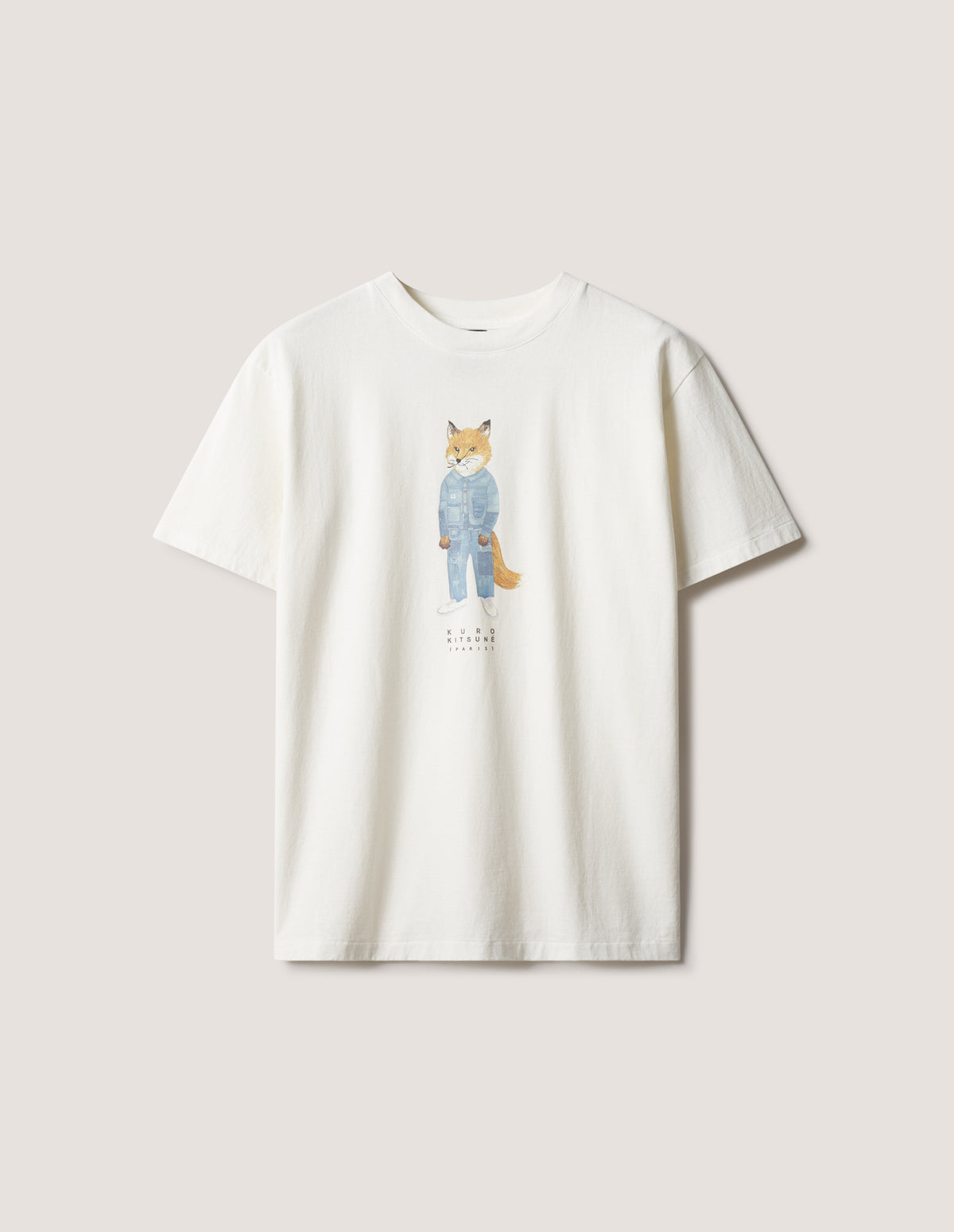 MAISON KITSUNÉ × KURO THE CRAFTED FOX TEE