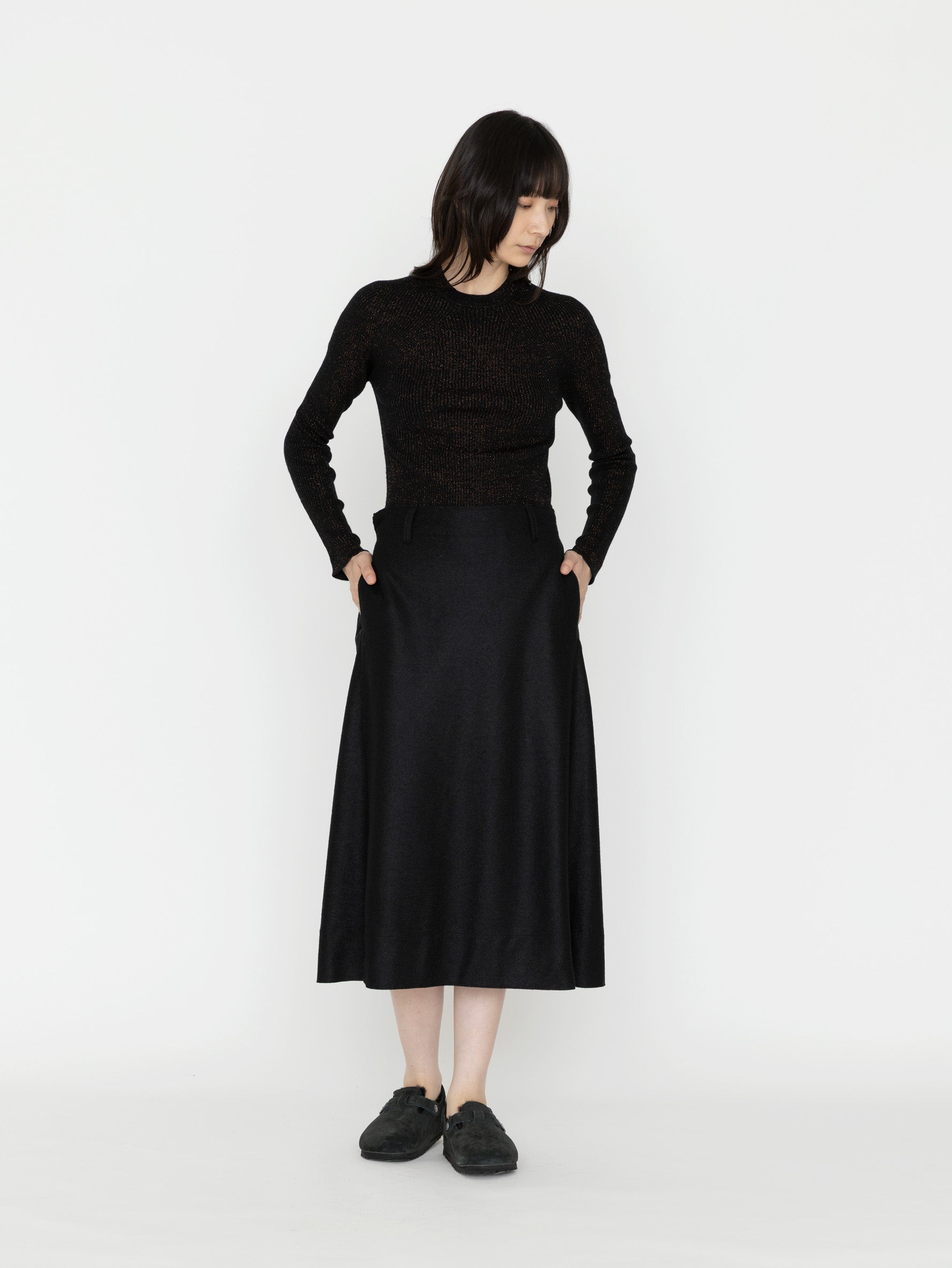 COGTHEBIGSMOKE | OCTAVIA A-LINE SKIRT W/PKT 15502-267-1502-1