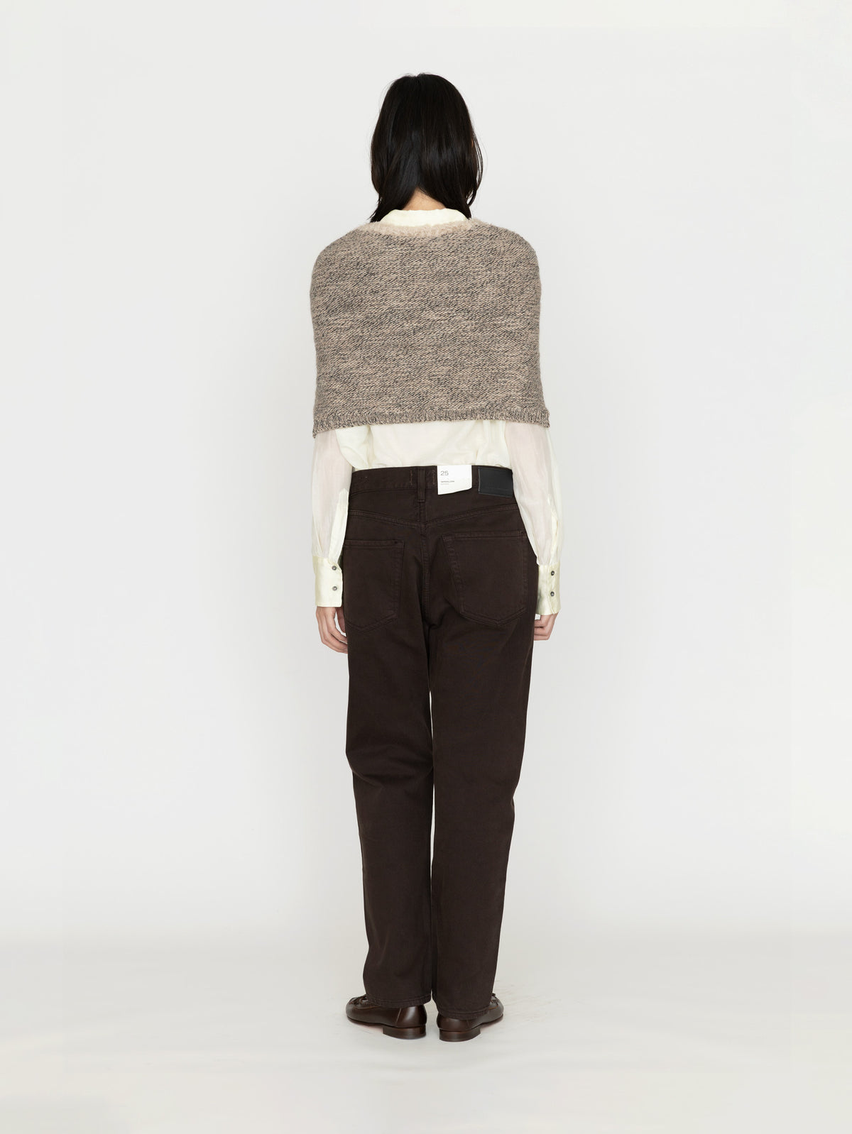 enrica | ウールニットケープ KNIT298