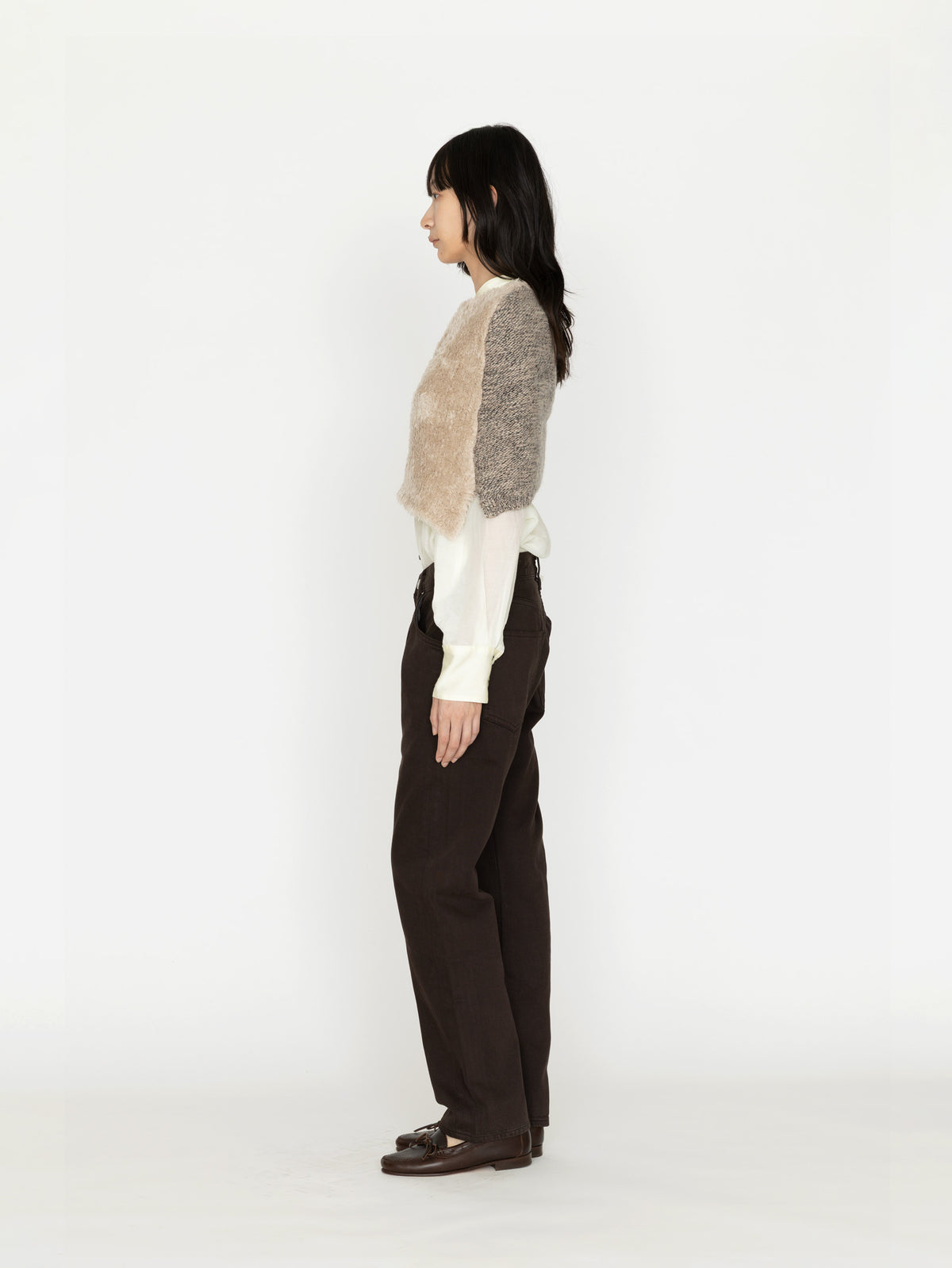 enrica | ウールニットケープ KNIT298