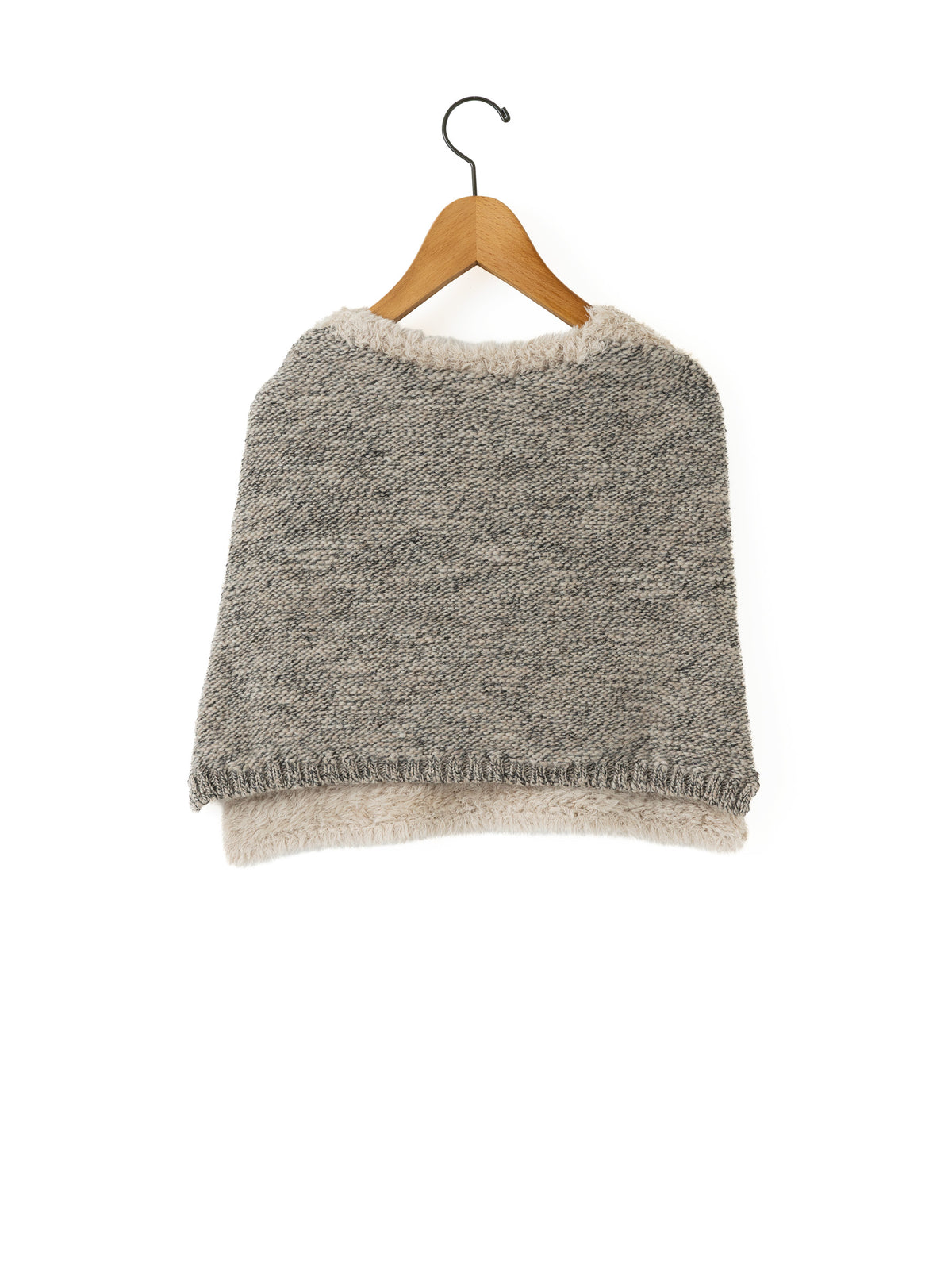 enrica | ウールニットケープ KNIT298