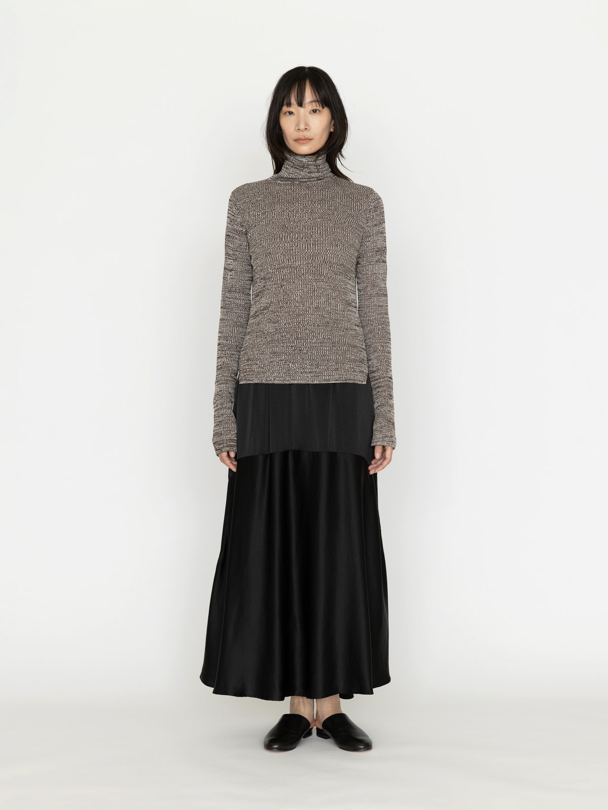 enrica | シルクハイゲージニットハイネックニット KNIT288