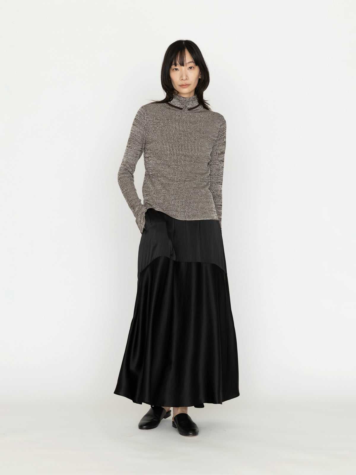 enrica | シルクハイゲージニットハイネックニット KNIT288