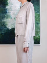 enrica | 沖縄染め 羽二重シャツ BLOUSE 142-1