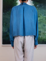 enrica | 沖縄染め 羽二重シャツ BLOUSE 142-10