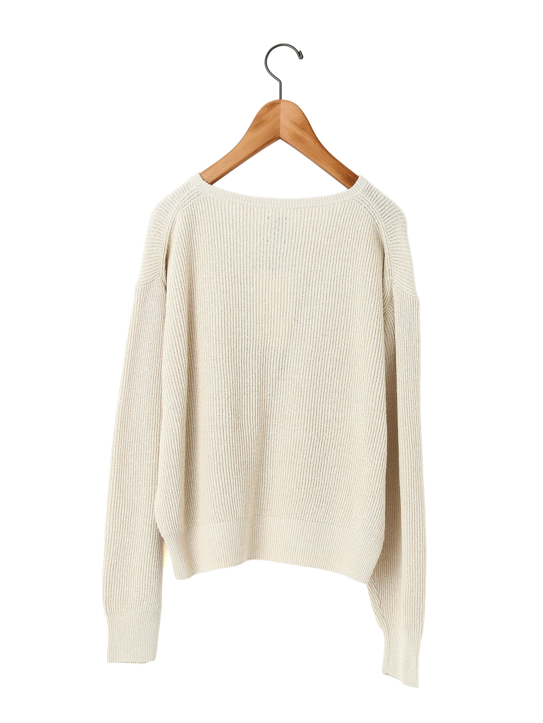 BATONER | SILK RIB CREW NECK BN-24SL-019
