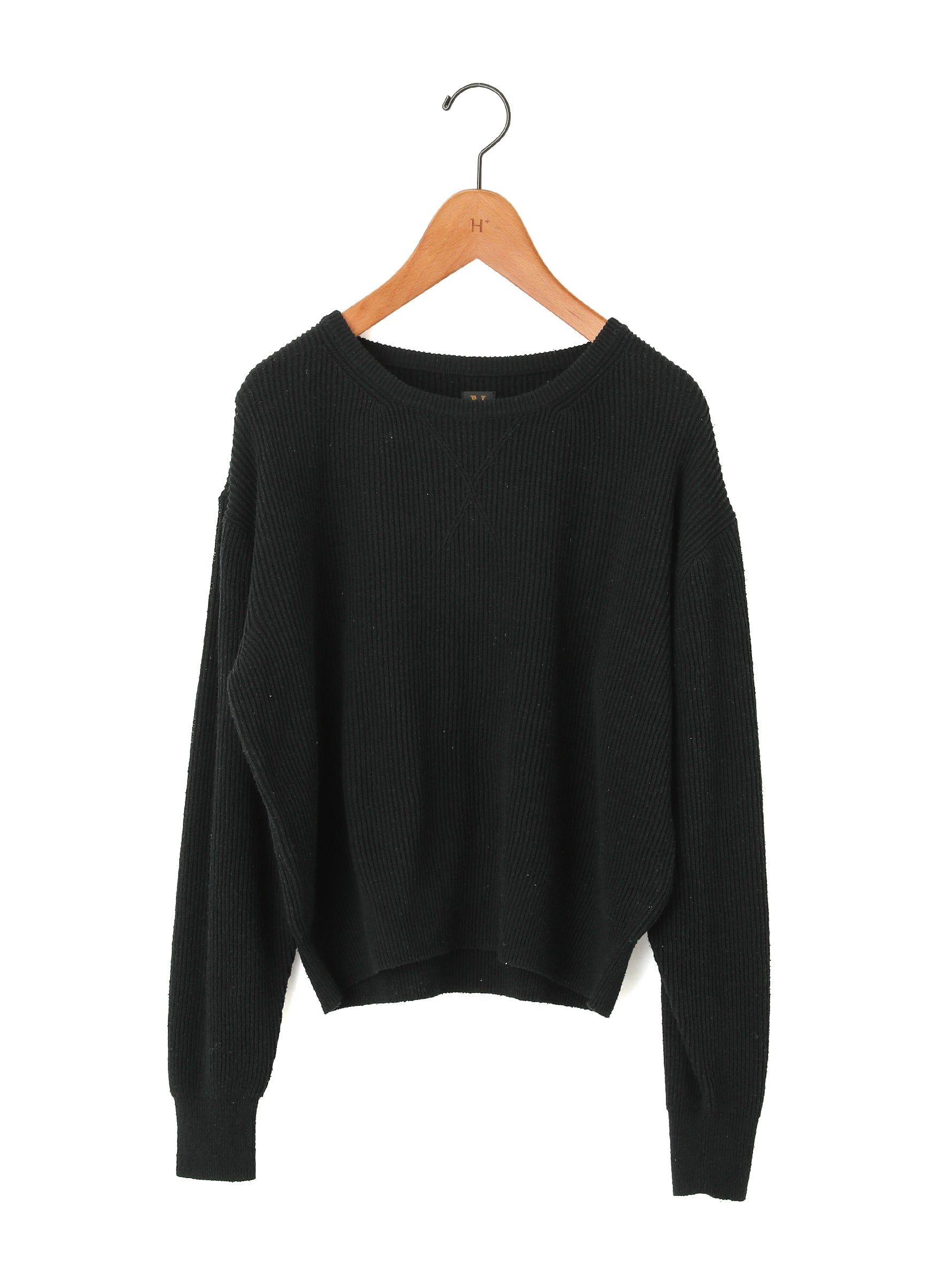 BATONER | SILK RIB CREW NECK BN-24SL-019