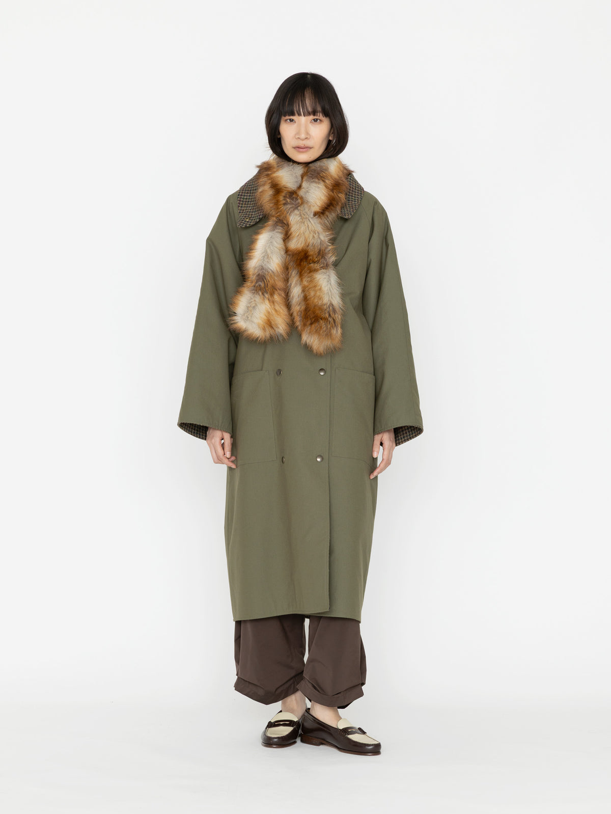 TanC TOKYO | SABLE FAKE FUR TAIL STOLE TC26B-061