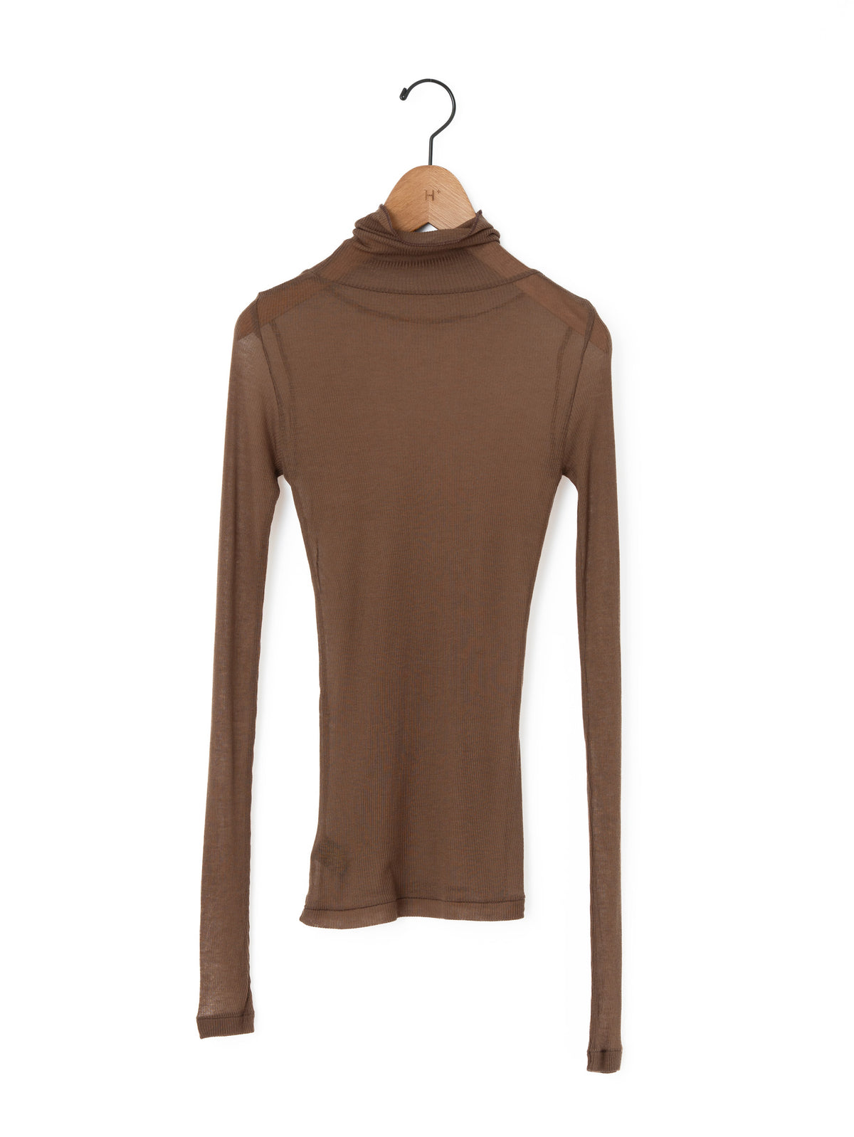 BATONER | MELTY RIB HIGH NECK BN-26FL-008