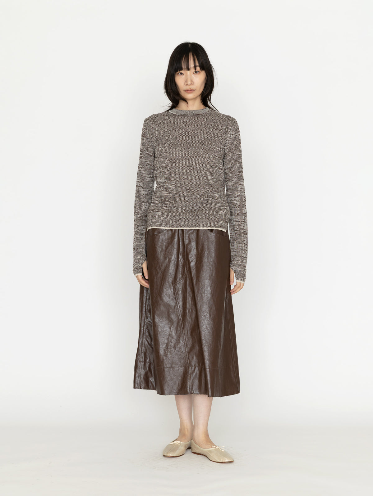 enrica | シルクハイゲージニットプルオーバー KNIT205