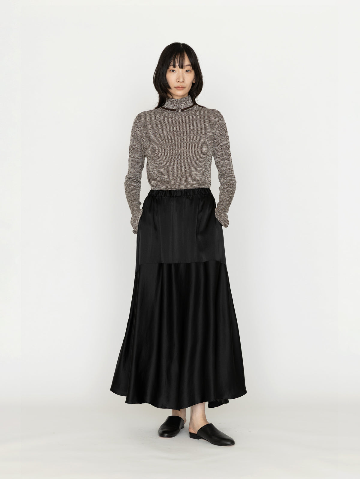enrica | シルクサテンスカート SKIRT195