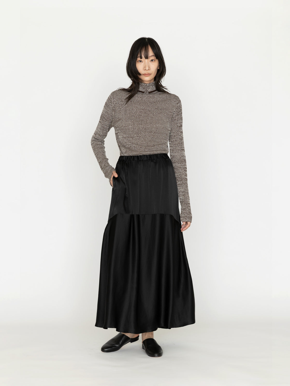 enrica | シルクサテンスカート SKIRT195