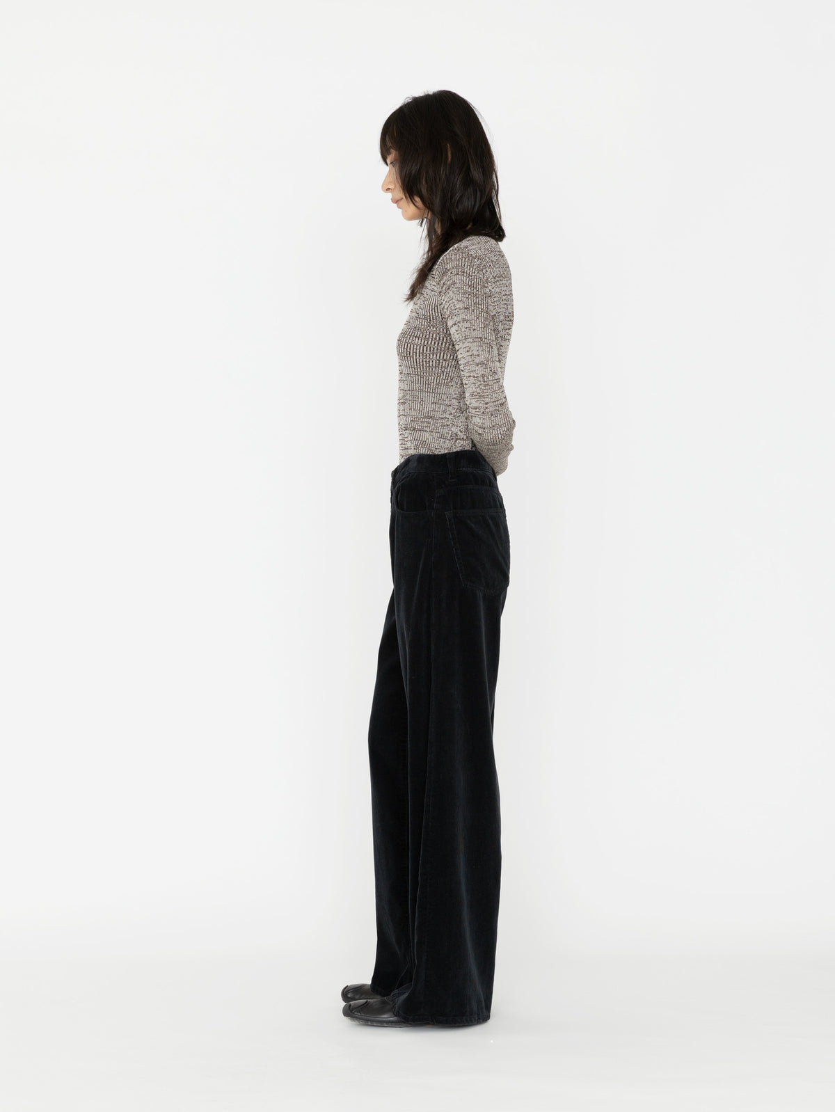 BOWTE | FINX CORDUROY PIECE DYED WIDE PANTS 262-04-0002