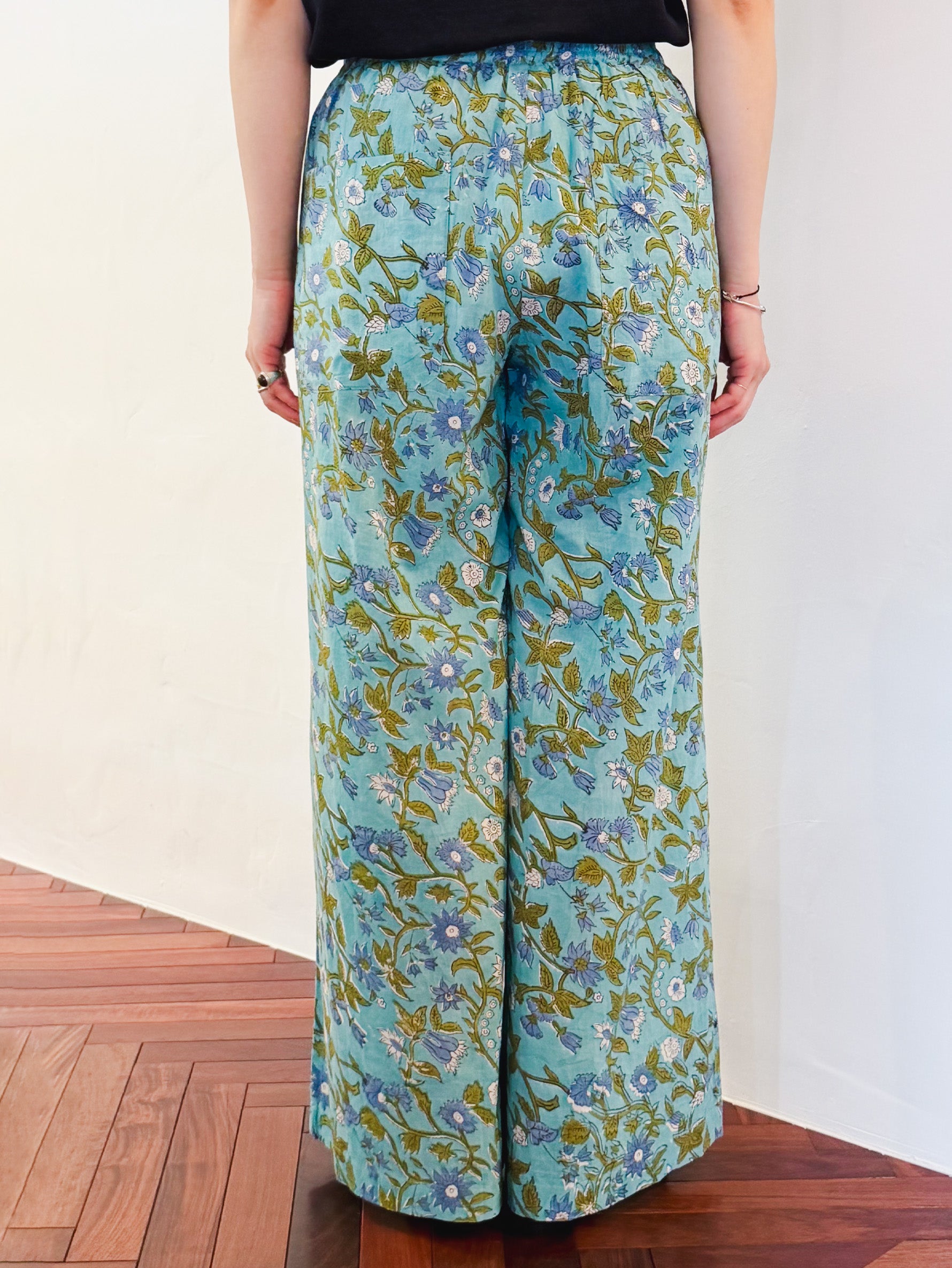 H.A.O | Block Print Wide Pants S24PT001