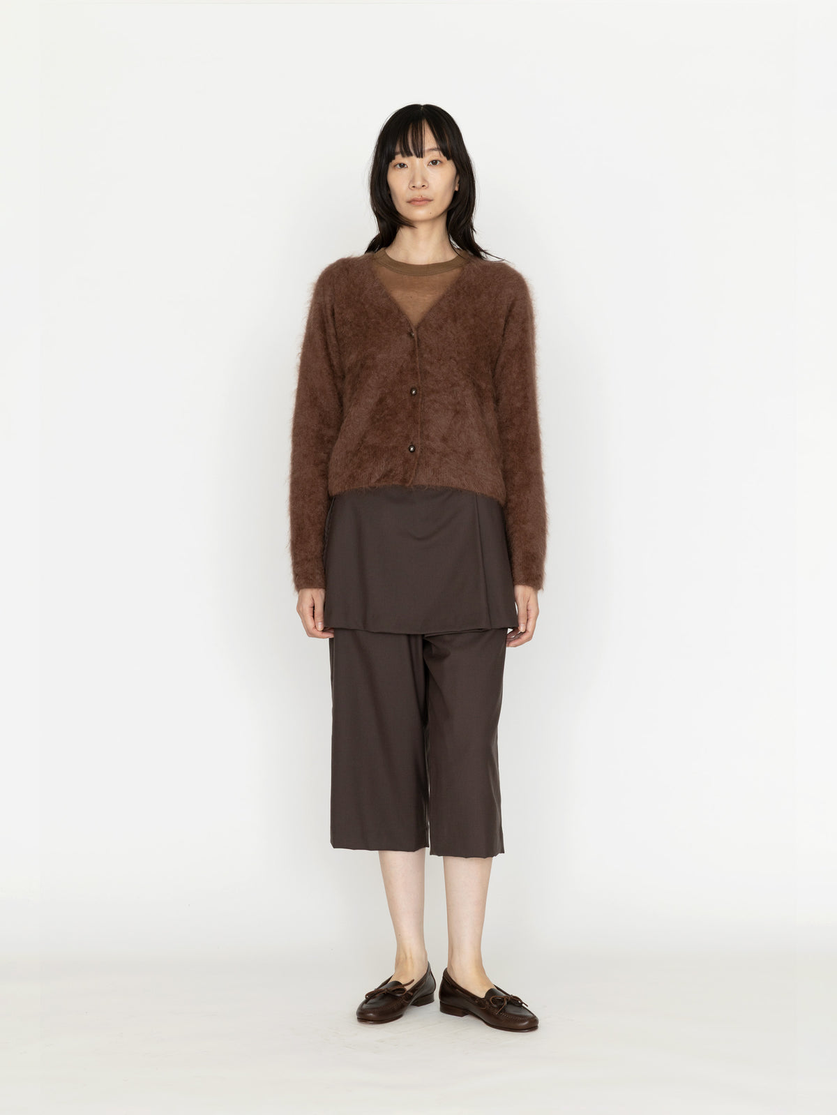 enrica | カシミヤシャギーカーディガン KNIT240