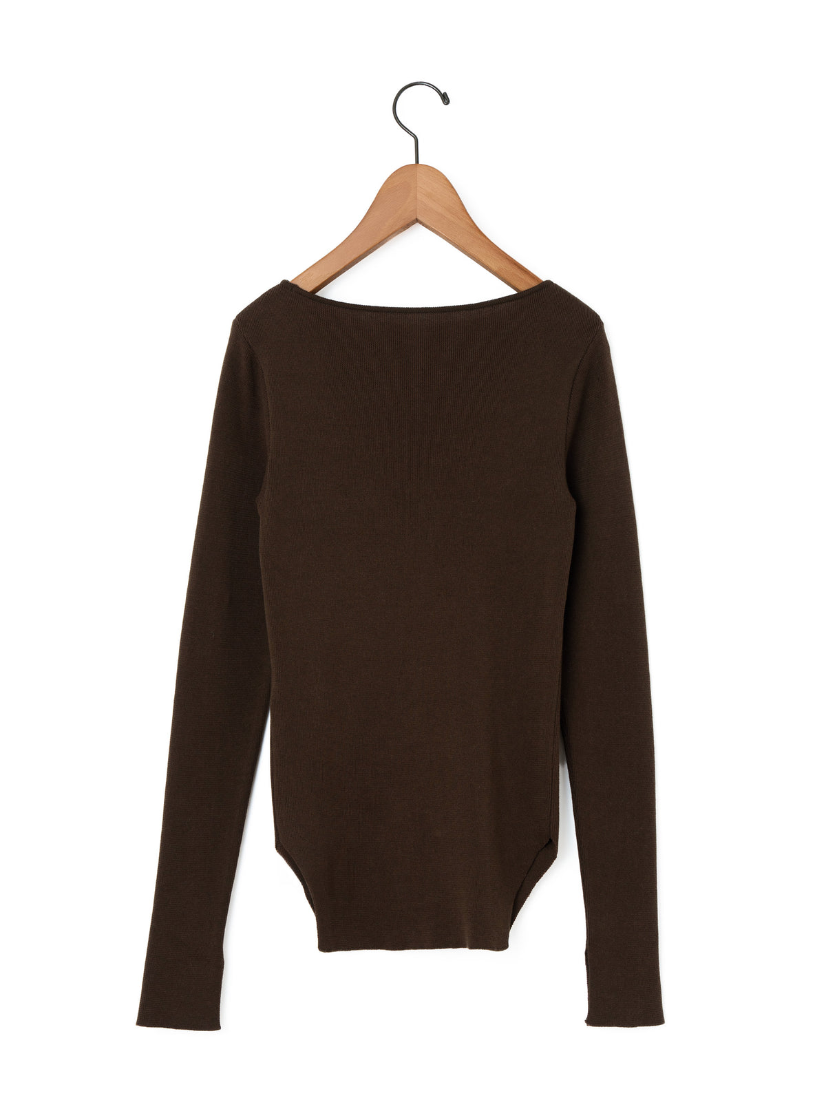 enrica | コットンリブプレーティングニット KNIT276