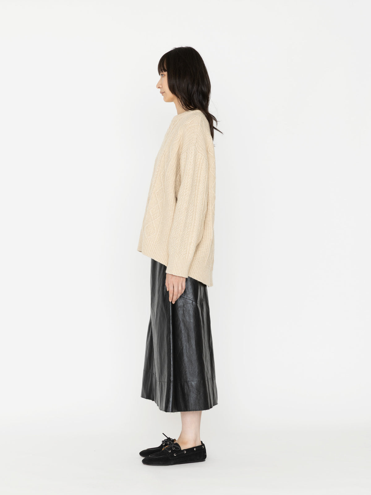 VIOLETTE ROOM | CABLE KNIT PULL OVER VR214422