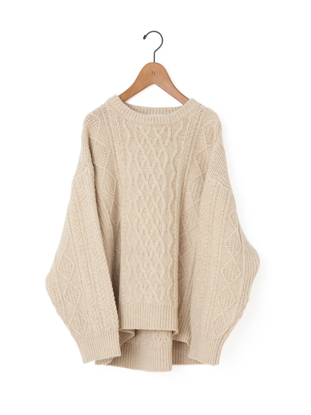 VIOLETTE ROOM | CABLE KNIT PULL OVER VR214422