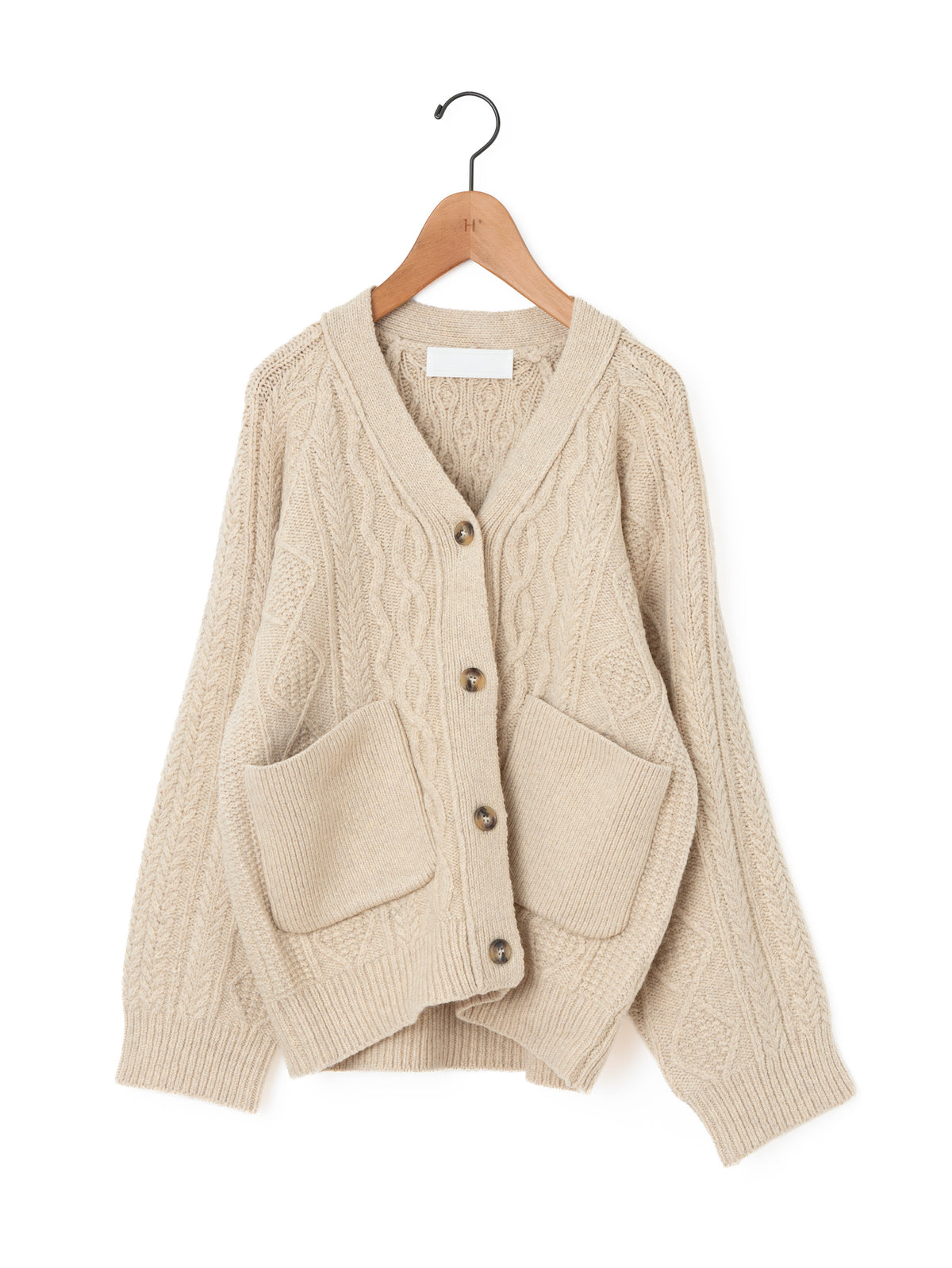 VIOLETTE ROOM | CABLE CARDIGAN KNIT VR234401