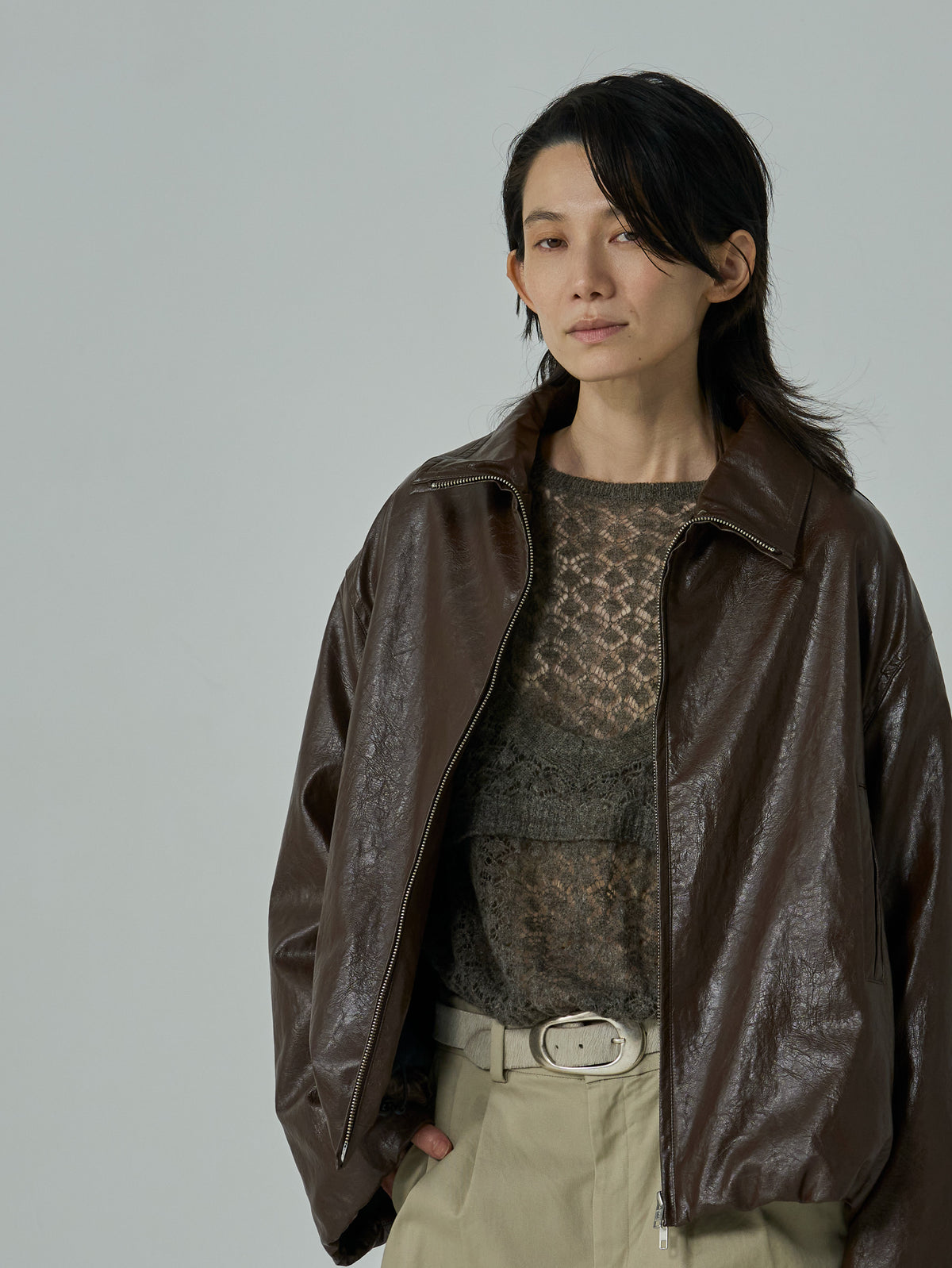 VIOLETTE ROOM | LACE KNIT TOPS SETUP VR243410