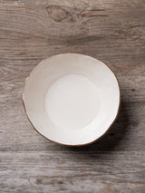 ucacoceramics | serie habiller Acai 乳白色×金彩アサイーボウル