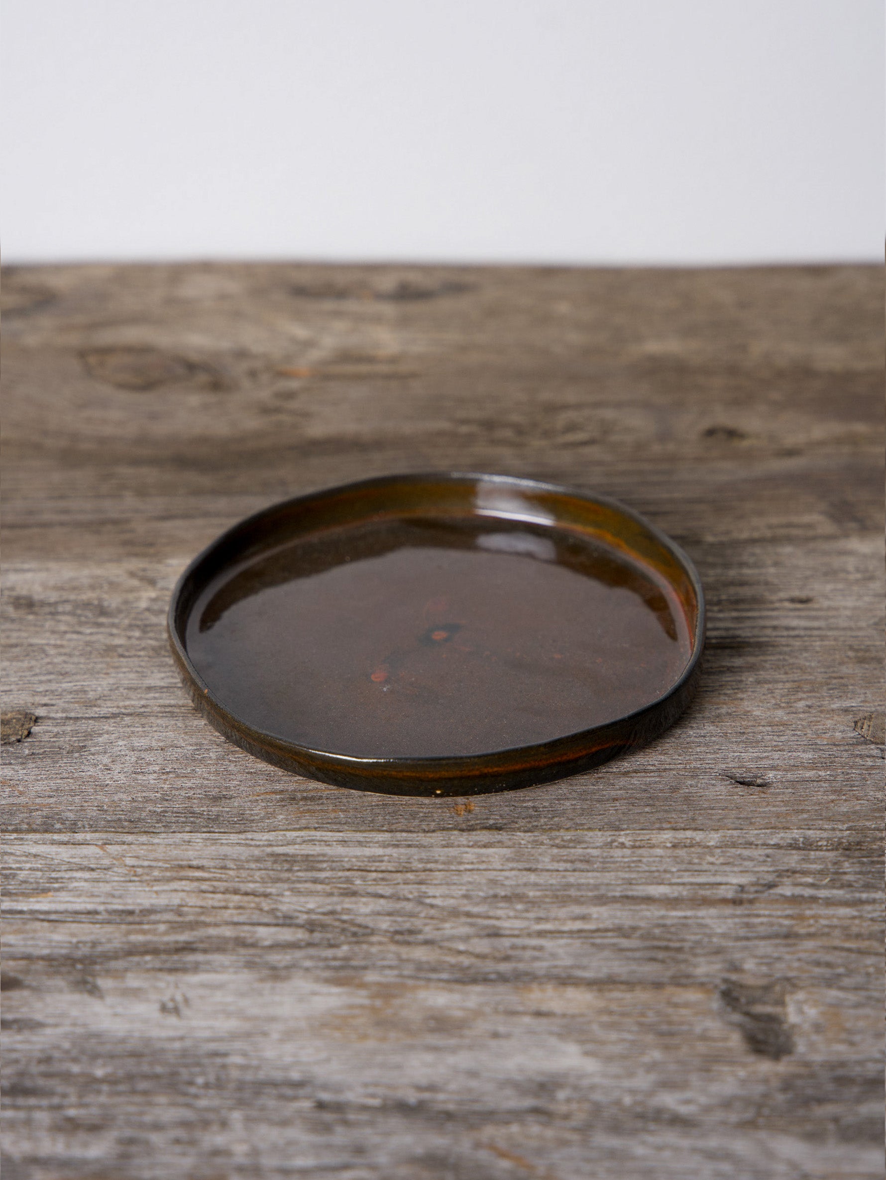 ucacoceramics | 飴色ケーキ皿