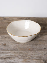 ucacoceramics | serie habiller Acai 乳白色×金彩アサイーボウル