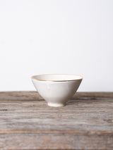 ucacoceramics | serie habiller rice bowl 乳白色×金彩ボウル