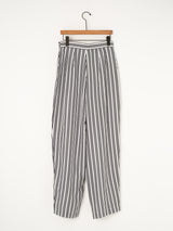 SEEALL | シルクストライプジョッパーズパンツ
