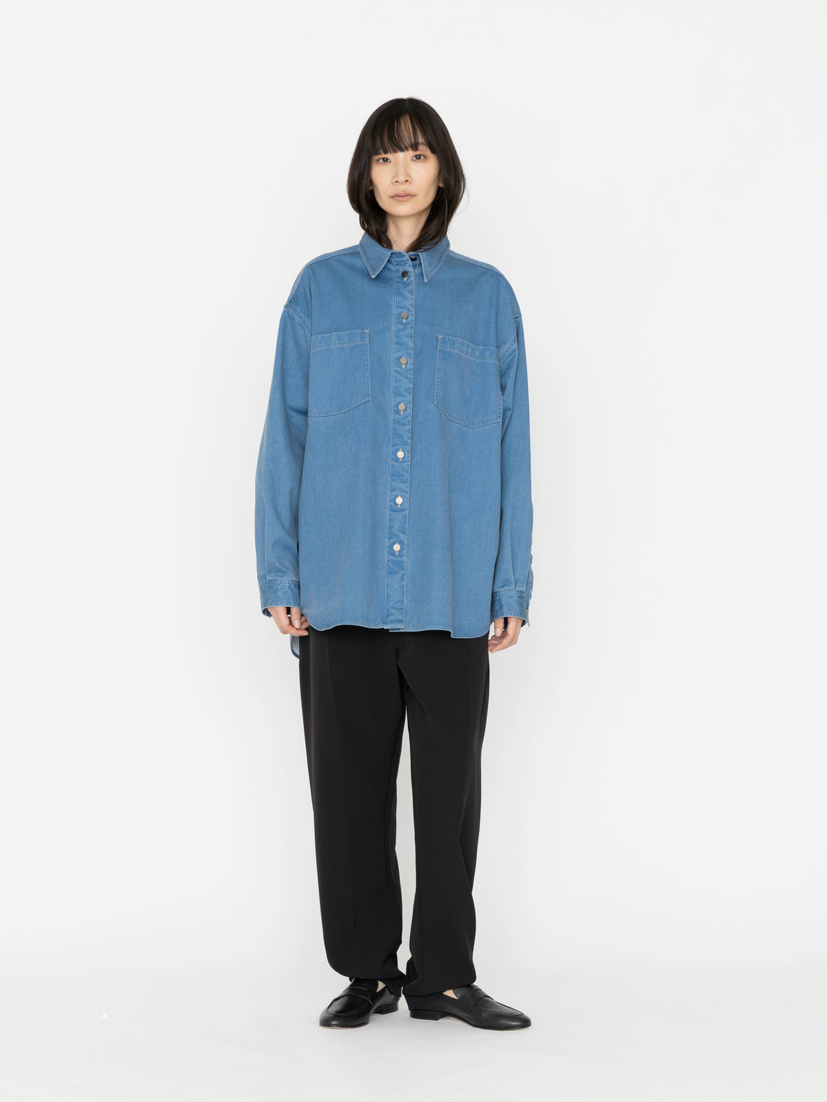 BOWTE | PIGMENT DYE WASHED WORK SHIRTS 262-01-0003
