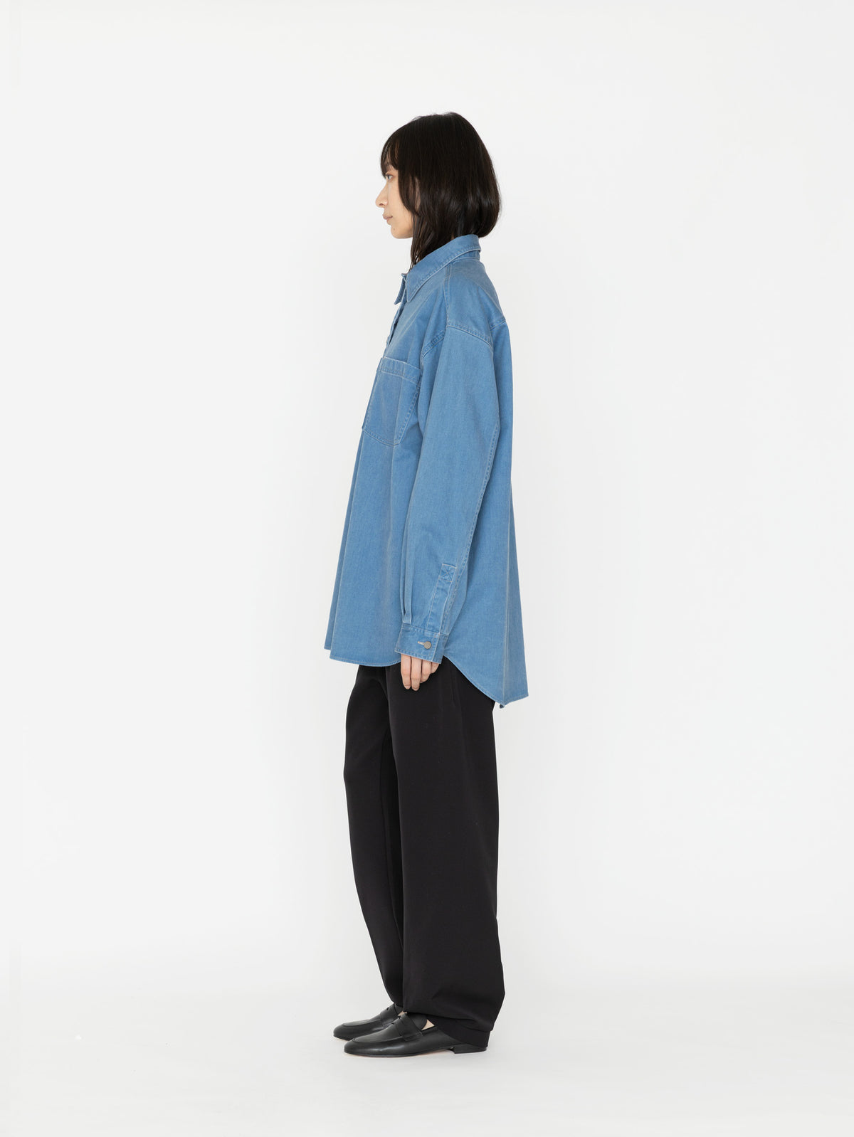 BOWTE | PIGMENT DYE WASHED WORK SHIRTS 262-01-0003